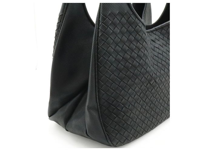 Borsa a tracolla Bottega Veneta Campana Nero - vista 4