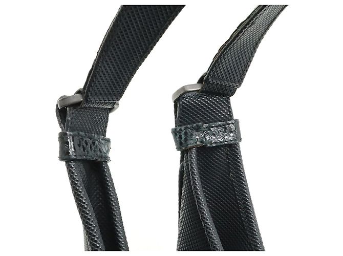 Borsa a tracolla Bottega Veneta Campana Nero - vista 5