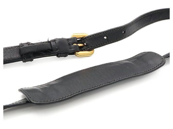 Prada Borsa crossbody con logo triangolare Nero - vista 4