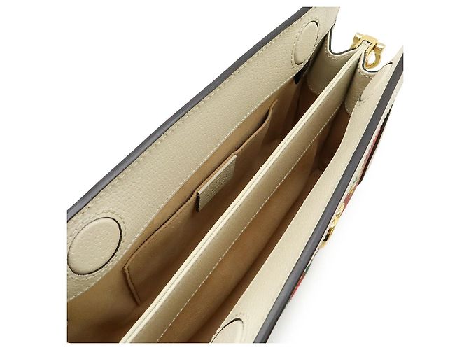 Borsa a tracolla con catena Gucci Ophidia GG Flora Multicolore - vista 6