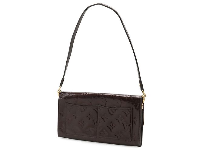 Louis Vuitton Borsa a pochette Rossmore MM Marrone - vista 2
