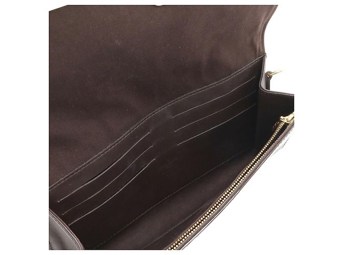 Louis Vuitton Borsa a pochette Rossmore MM Marrone - vista 6