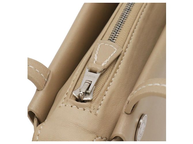 Borsa Tote Hermès In the Box Pelle Marrone Beige - vista 4