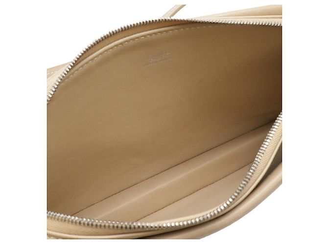 Borsa Tote Hermès In the Box Pelle Marrone Beige - vista 6