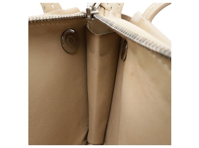 Borsa Tote Hermès In the Box Pelle Marrone Beige - vista 8