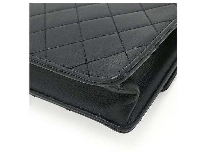 Chanel Borsa a tracolla Matelassé con catena Nero - vista 3