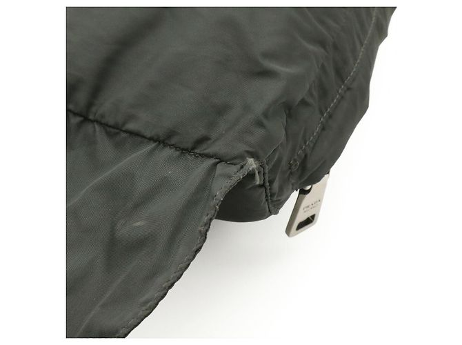 Bolsa de cintura Prada com logótipo triangular Cinza - vista 3
