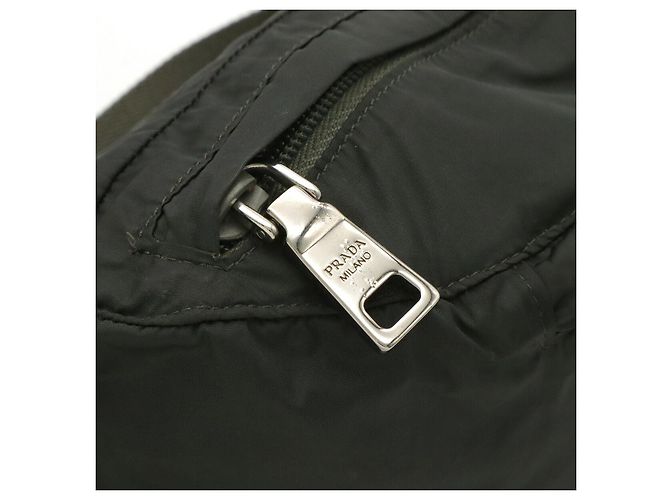 Bolsa de cintura Prada com logótipo triangular Cinza - vista 5