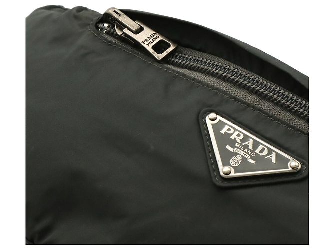 Bolsa de cintura Prada com logótipo triangular Cinza - vista 6