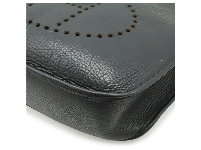 Hermès Borsa a tracolla Evelyne I Nero - vista 3