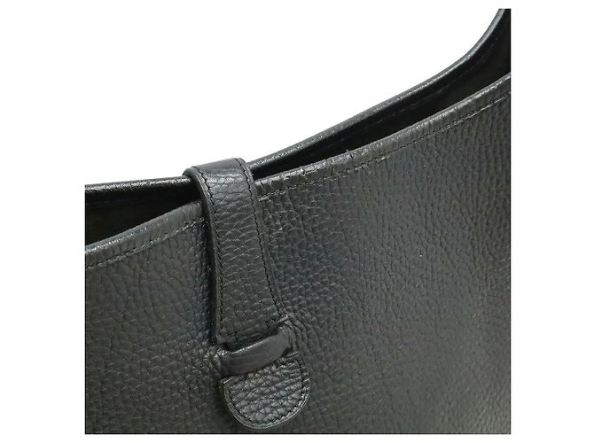 Hermès Borsa a tracolla Evelyne I Nero - vista 5