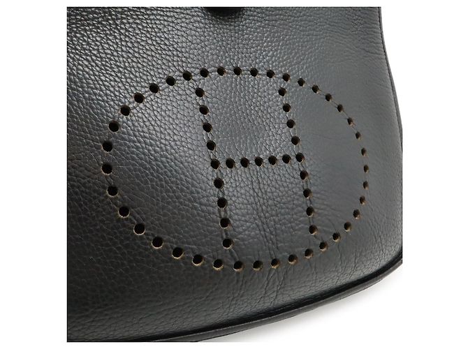 Hermès Borsa a tracolla Evelyne I Nero - vista 6