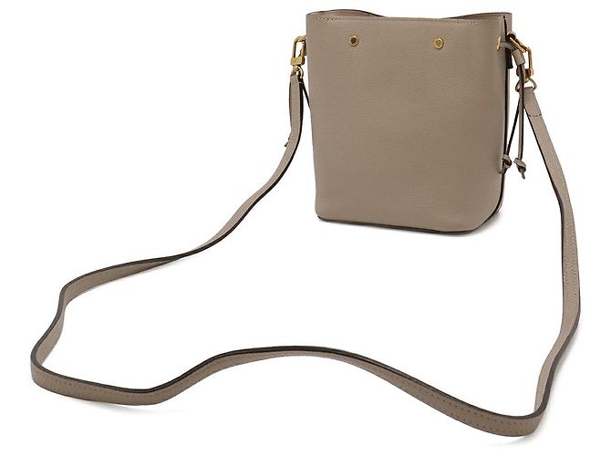 Bucket Louis Vuitton Borsa a secchiello Nano Lockme Marrone Beige - vista 2