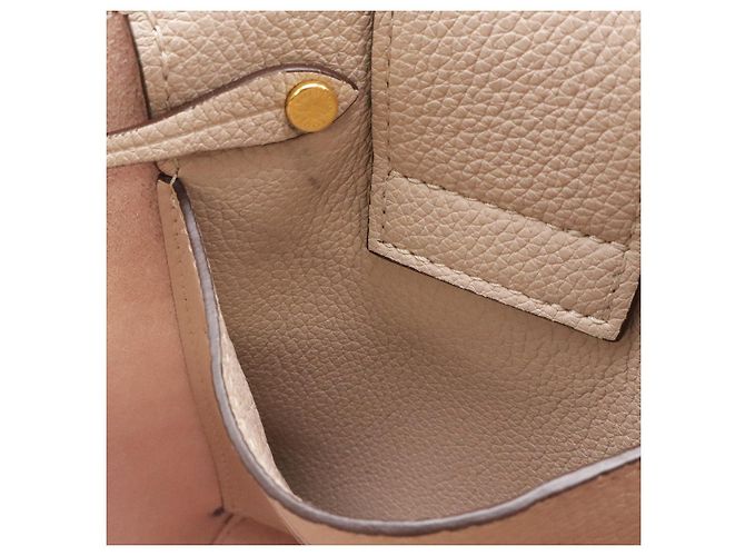 Bucket Louis Vuitton Borsa a secchiello Nano Lockme Marrone Beige - vista 9