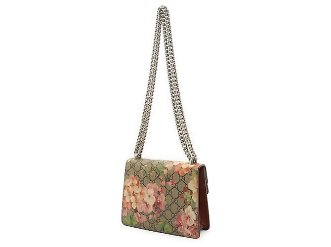 Borsa Mini Gucci Dionysus GG Blooms Marrone Beige - vista 2