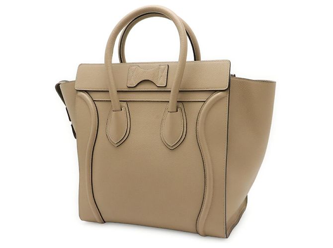 Céline Luggage Shopper Tote Bag Braun Beige - Ansicht 2