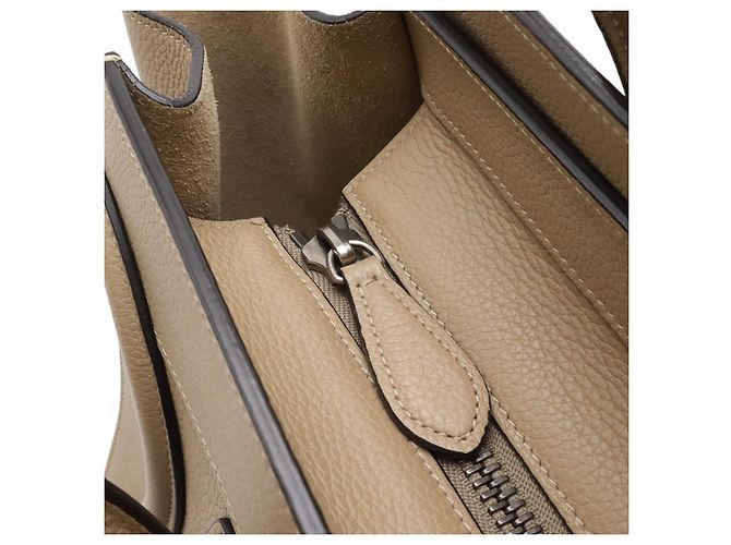 Céline Luggage Shopper Tote Bag Braun Beige - Ansicht 5
