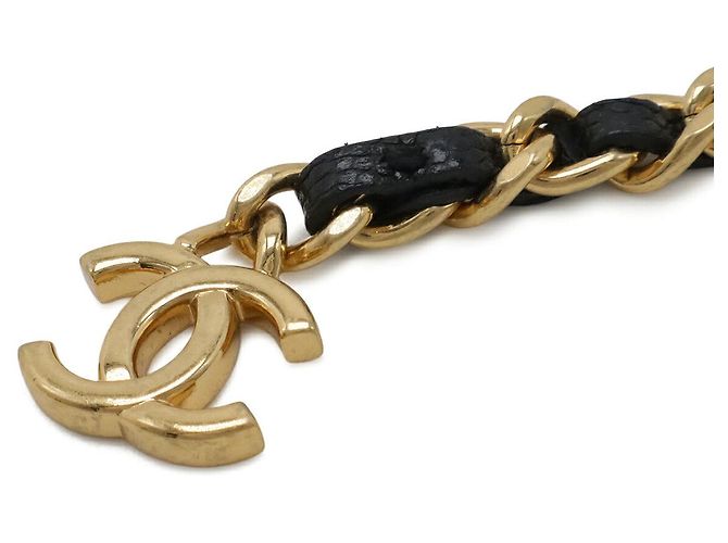 Borsa Mini Chain Chanel Nero - vista 6