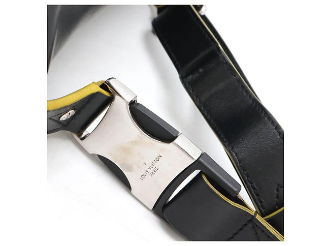 Borsello da cintura Louis Vuitton Damier Graphite Giallo - vista 6