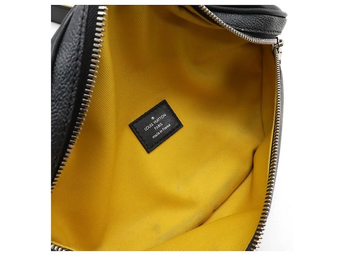 Borsello da cintura Louis Vuitton Damier Graphite Giallo - vista 7