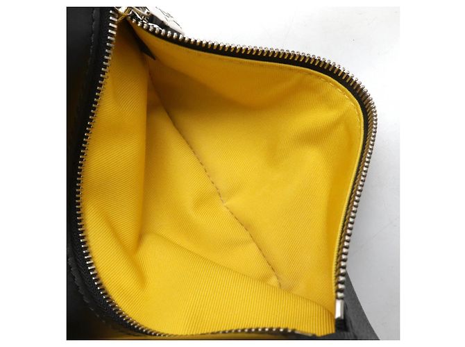 Borsello da cintura Louis Vuitton Damier Graphite Giallo - vista 8