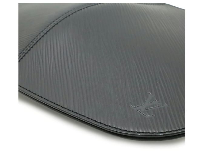 Louis Vuitton Borsa a Tracolla Pochette Demi Lune Nero - vista 3