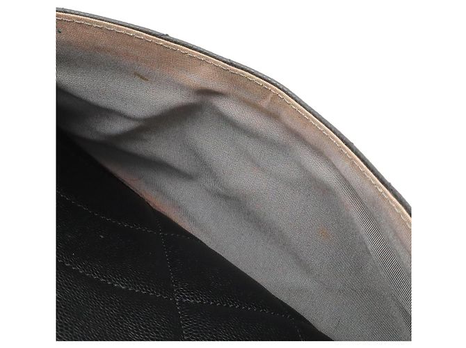 Borsa Tote Chanel Matelassé Coco Mark Nero - vista 8