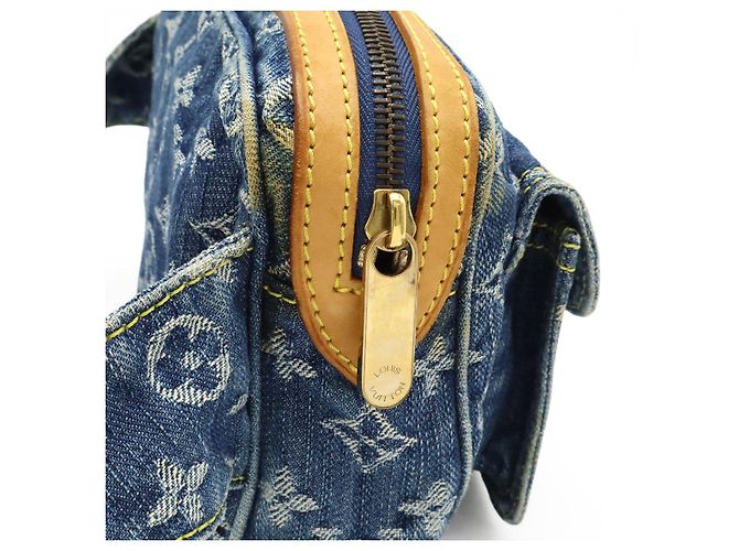 Louis Vuitton Monogram Denim Bum Bag Blue - view 4