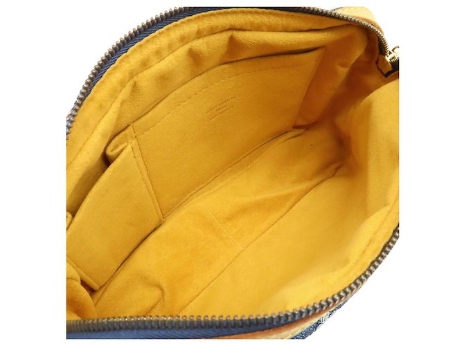 Louis Vuitton Monogram Denim Bum Bag Blue - view 5