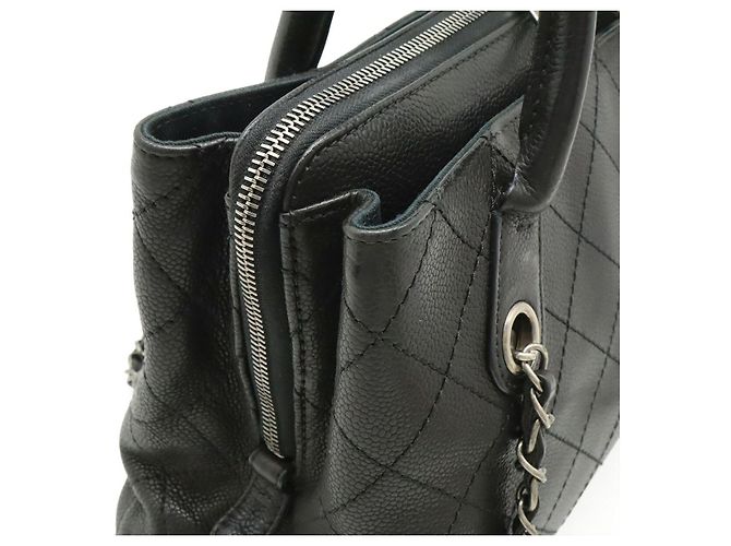 Borsa a tracolla con catena 2-Way Chanel Matelasse Nero - vista 7