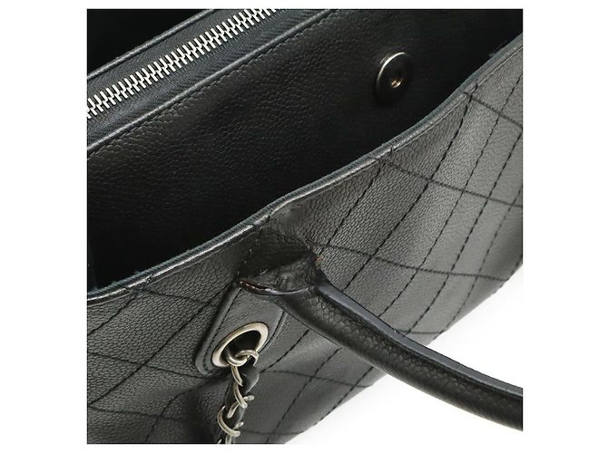 Borsa a tracolla con catena 2-Way Chanel Matelasse Nero - vista 8