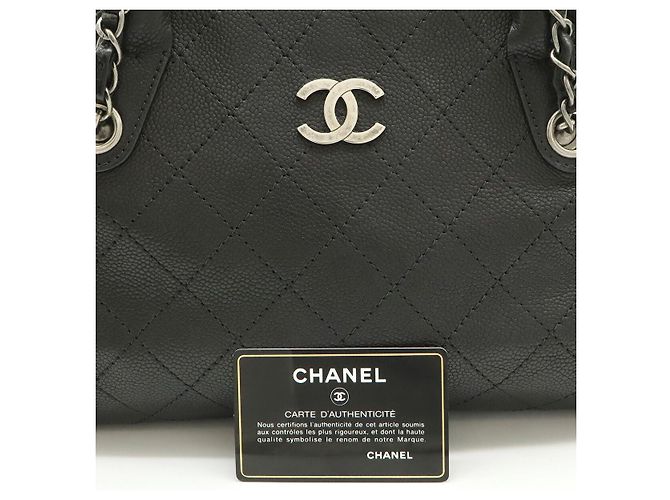 Borsa a tracolla con catena 2-Way Chanel Matelasse Nero - vista 9