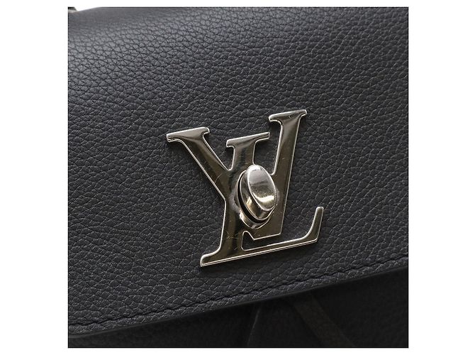 Zaino Louis Vuitton Lockme Nero - vista 4
