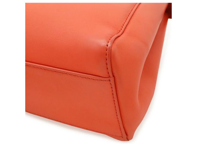 Borsa a tracolla Fendi Mini Peekaboo Rosa - vista 3