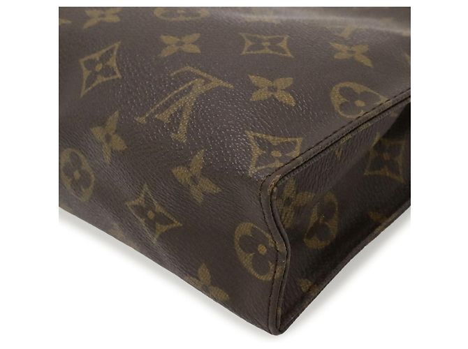Louis Vuitton Poche Toilette 26 Castaño - vista 3