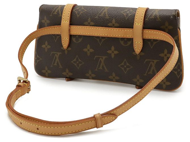 Louis Vuitton Monogram Pochette Marelle Marrone - vista 2