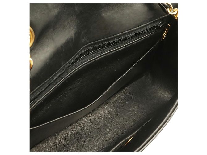 Borsa a tracolla Chanel Diana Matelassé Nero - vista 6