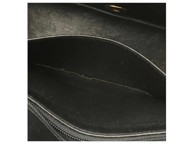 Borsa a tracolla Chanel Diana Matelassé Nero - vista 7