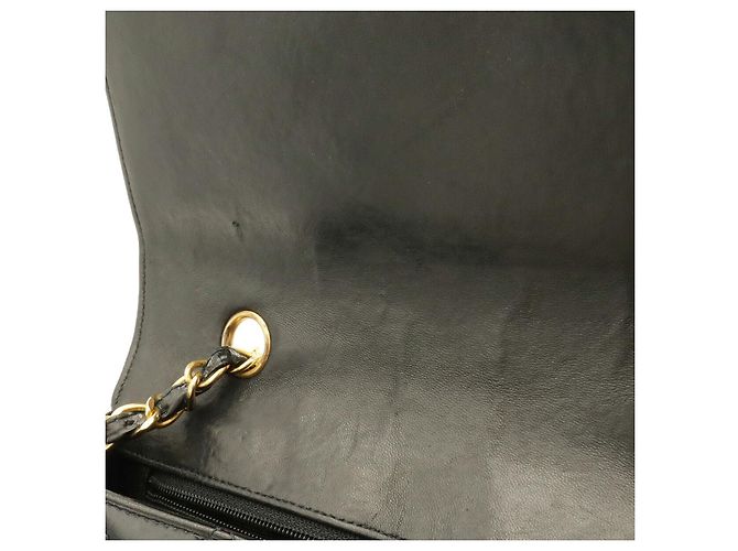 Borsa a tracolla Chanel Diana Matelassé Nero - vista 8