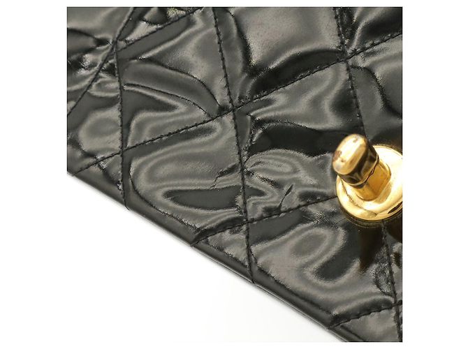 Borsa a tracolla Chanel Diana Matelassé Nero - vista 9