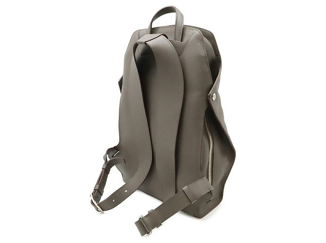 Hermès Hermes City Bag Rucksack Grau - Ansicht 2