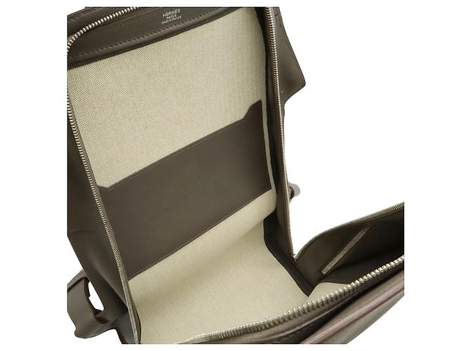 Hermès Hermes City Bag Rucksack Grau - Ansicht 7