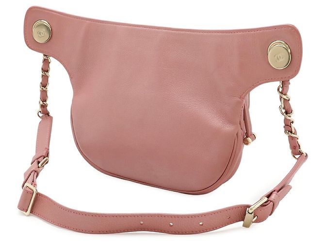 Borsa cintura Chanel Matelasse Coco Mark Rosa - vista 2