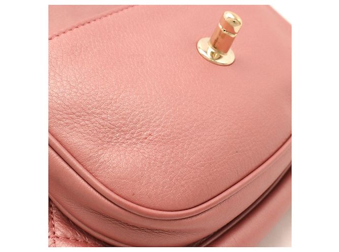 Borsa cintura Chanel Matelasse Coco Mark Rosa - vista 7