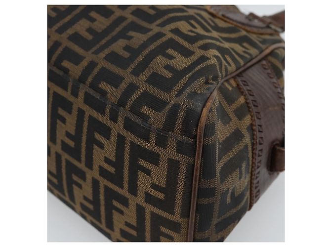 FENDI Zucca Canvas Hand Bag Brown 8BN157 - vista 12