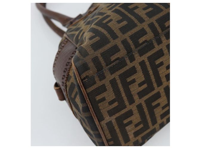 FENDI Zucca Canvas Hand Bag Brown 8BN157 - vista 13