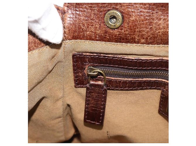 FENDI Zucca Canvas Hand Bag Brown 8BN157 - vista 19