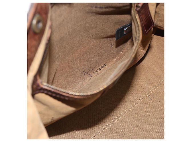 FENDI Zucca Canvas Hand Bag Brown 8BN157 - vista 20