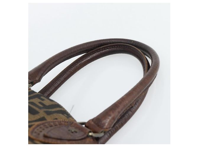 FENDI Zucca Canvas Hand Bag Brown 8BN157 - vista 8