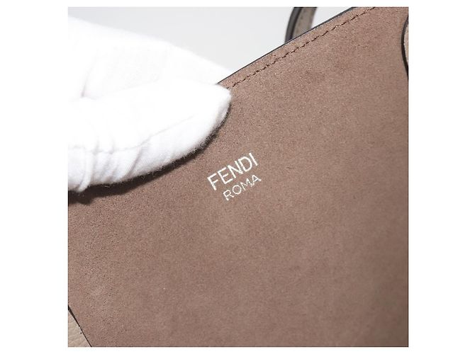 FENDI F's Tote Bag Leather Gray 8BH348 - vista 15